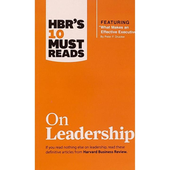 HBR's 10 Must Reads: On Leadership (Harvard Business Review Must Reads ...