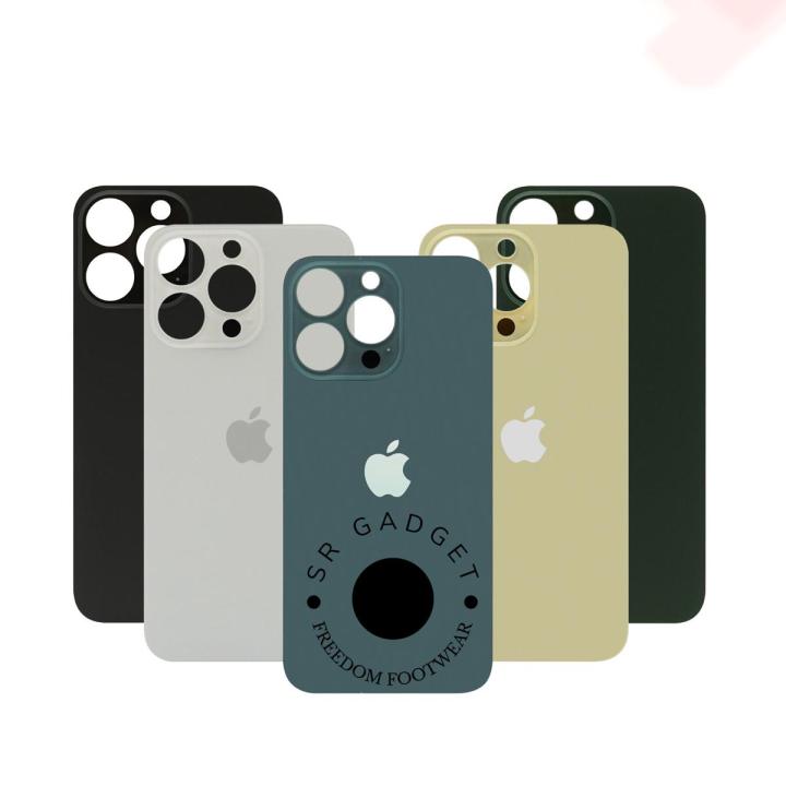Replacement Backshell Glass Panel for Apple iPhone 13 Pro Max Battery Back Door Housing - Green