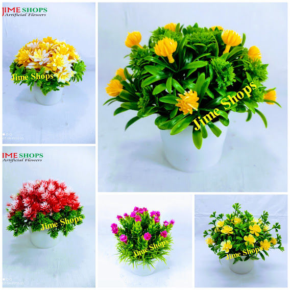 Artificial Mini Size Table Flower Tob For Desk or Flower Stan 7inc, home decoration