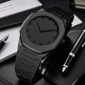 Arabic Aura Watch – Carbon Fiber Look Body with Sleek & Modern Design. 
