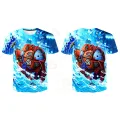 Jinbe Nico Robin One Piece Nami Summer T-shirt Tees Monkey D. Luffy Men Outerwear Tops Oversized Cosplay Thin Trafalgar Law Tops. 