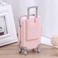 Doll Accessories Plastic Travel Train Mini Plastic Suitcase Luggage.