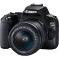 canon 250D with 18-55mm is lens. 