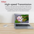 3 Port USB 3.0 Hub MS SD M2 TF Multi-In-1 Memory Card Reader Adapter with nice material.