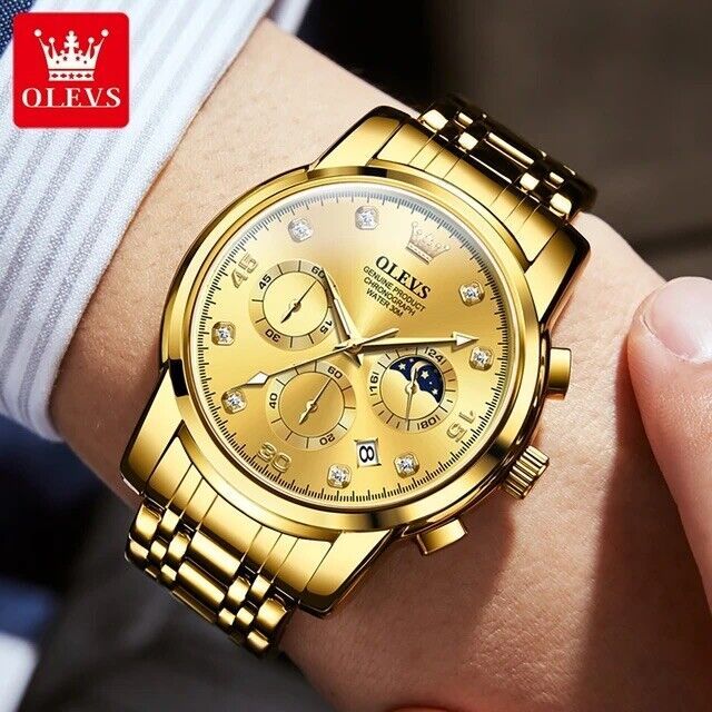 OLE_VS%202889%20Men's%20Fashion%20Watch%20Waterproof%20Diamond%20set%20Dial%20Chronograph%20Stainless%20Steel%20Strap%20with%20-%20Image%204