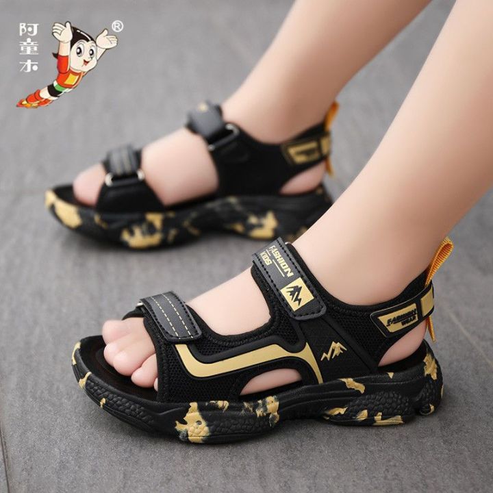 Astro%20Boy%20Children's%20Sandals2023Summer%20New%20Boys'%20Sports%20Sandals%20Non-Slip%20Soft%20Bottom%20Middle%20and%20Big%20Children%20Beach%20Shoes%20-%20Image%207