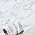 Marble wallpaper Waterproof Sticker Modern Kitchen Cabinet Table Countertop Furniture Renovation Wallpaper PVC Self Adhesive Wall Sticker .. 