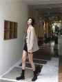 UNXX Blazer Jackets for Women 2022 Black Blazers Office Lady Korean Coats Laides Tops Veste Dameskleding Veste Tailleur Femme. 