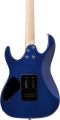 Ibanez GRX 6 String Solid-Body Electric Guitar, Transparent Blue Burst, Full (GRX70QALTBB). 