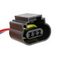 (New)1 Pair H3 Bulb Holder Base Female Socket with Cable.