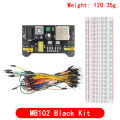 3.3V/5V MB102 Breadboard power module+MB-102 830 points Prototype Bread board for arduino kit +65 jumper wires wholesale. 