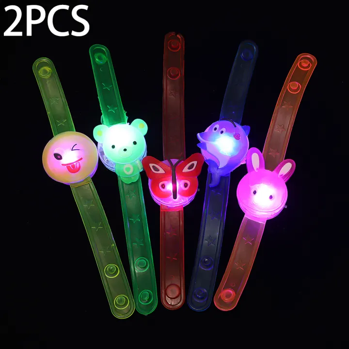 1/2Pcs%20Luminous%20Wrist%20Band%20Wristband%20For%20Kids%20Girl%20Boy%20Cute%20Cartoon%20Bracelet%20LED%20Light-up%20Toys%20Children%20Birthday%20Party%20Gifts%20-%20Image%209