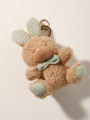 Cute Teddy Bear Keychain Rabbit Doll keyring Key Chains Bag Car Charm Pendant Fashion Keychains Key Accessories for Girls Gifts.