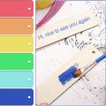 50 PCS Wood Blank Bookmarks with Holes and Ropes DIY Craft Projects. 