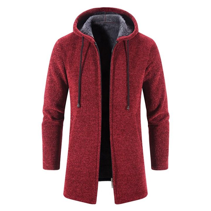 New%20Men's%20Autumn/winter%20Long%20Coat%20Grab%20Cashmere%20Sweater%20Thick%20Warm%20Hooded%20Jumper%20Cardigan%20Fashion%20Solid%20Color%20Jacket%20-%20Image%204
