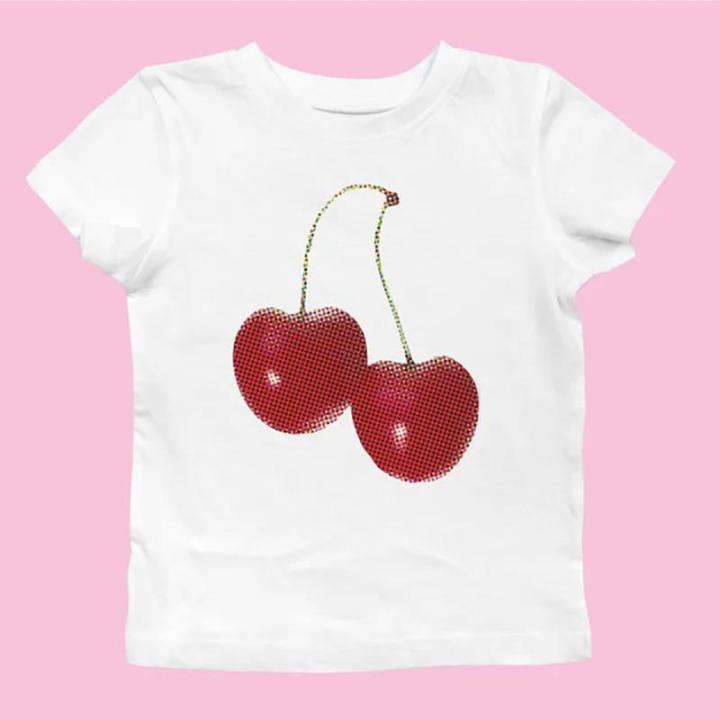 Aesthetic%20Summer%20Baby%20Tee%20Streetwear%20Goth%20Harajuku%20Letter%20Graphic%20Cherry%20Print%20T-shirt%20Vintage%20Crop%20Tops%20Women%202000s%20Y2K%20Clothes%20-%20Image%206