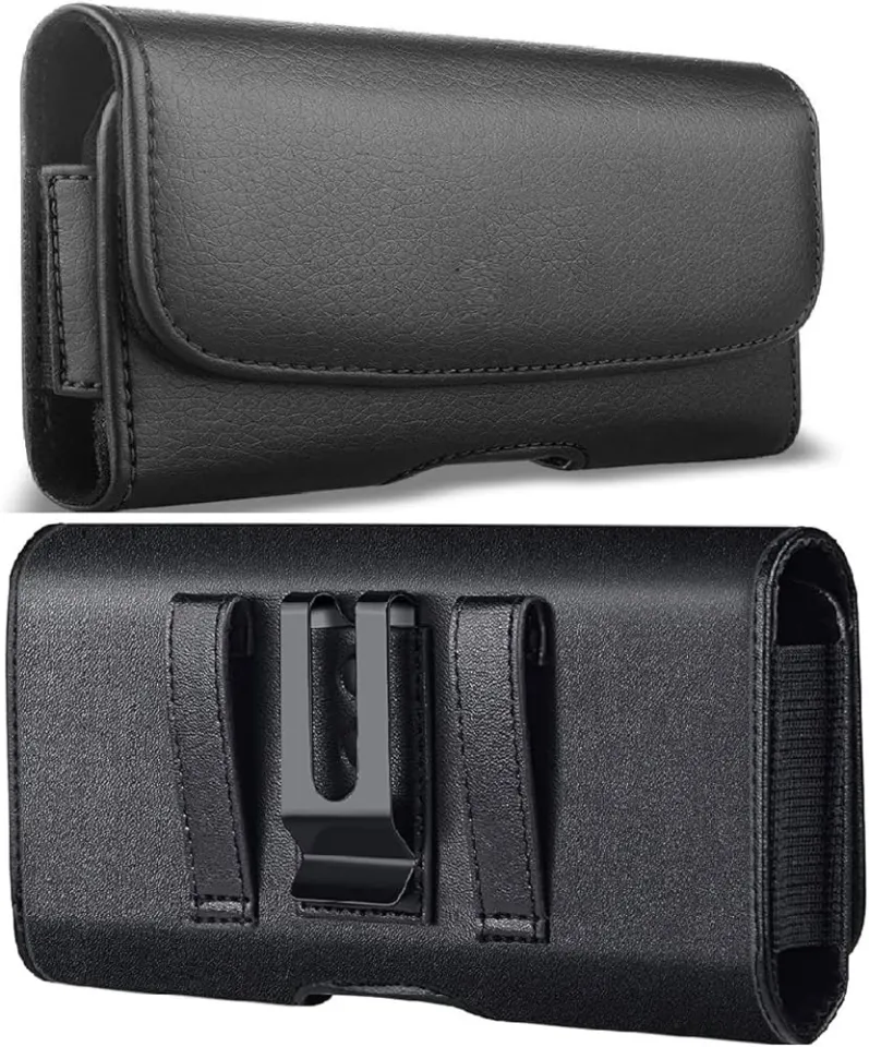 For Mobile Phone Belt Case 6 Inch 7 inch Mobile Phone Bag Belt Cover Solid  Color Case Belt Clip Holster Black Brown Leather Holder Case Belt Cover |  Daraz.com.bd