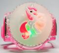 Baby kids Girls Watch Spinner Lighting Music Wonderful Watch - Pink. 