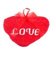 Love Pillow Plush Toy Red Heart Shaped. 