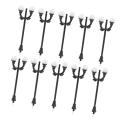 10Pcs Model Street Lamp Model Miniature Landscape for Outdoor Layout DIY.