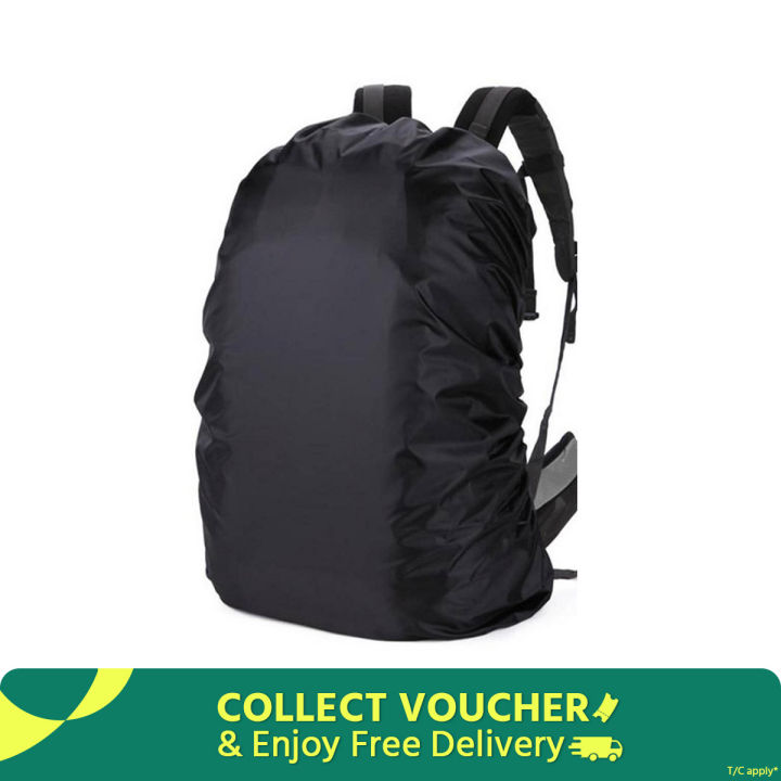 45L Bag Backpack Rain Cover Dust Cover Protable Waterproof  Anti-tear Dustproof Anti-UV Backpack Camping Hiking