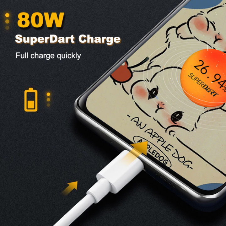 Realme%20Charger%20Cable%2080W%2065W%20Superdart%20Usb%20Type%20C%20Realme%20GT%20NEO%203%20150W%20X50%20GT%202%20Pro%209%207%208%20C55%20C53%2033W%20SUPERVOOC%20Charging%20Cable%20-%20Image%203