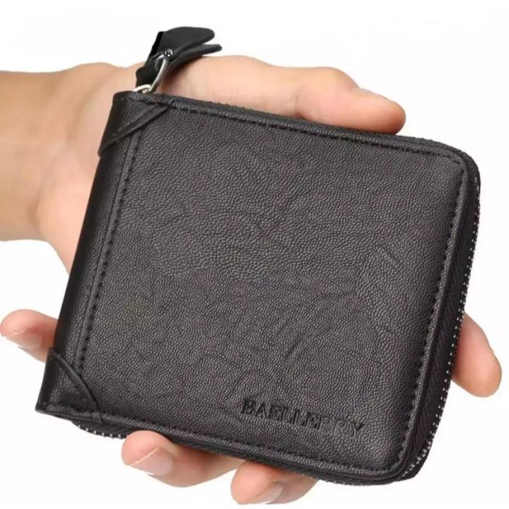 Round Zipper Stylish High Quality Artificial Leather Wallet For Men - Wallet - Wallet For Men