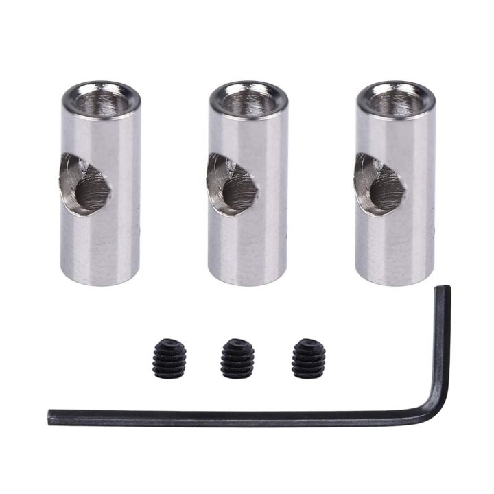 3Pcs Motor Axle Change over Shaft Adapter Sleeve for RC Model Car