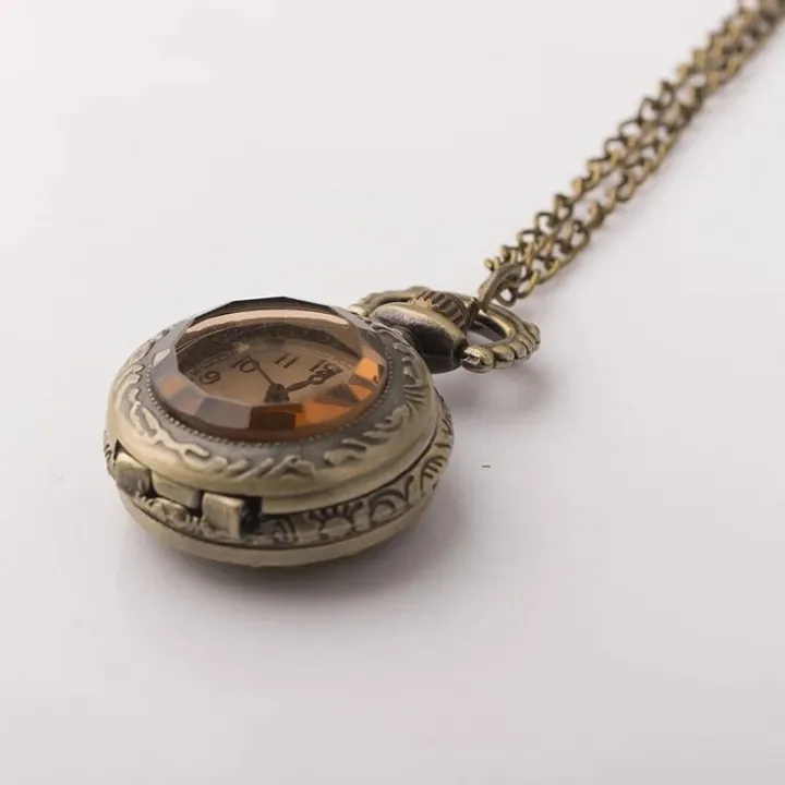 Vintage%20Small%20Dial%20Quartz%20Pocket%20Watch%20for%20Men%20Women%20Transparent%20Amber%20Heart%20Fob%20Chain%20Pendant%20Necklace%20Clock%20for%20Ladies%20Gift%20-%20Image%203