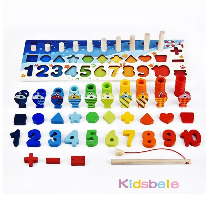 Kids%20Montessori%20Math%20Toys%20For%20Toddlers%20Educational%20Wooden%20Puzzle%20Fishing%20Toys%20Count%20Number%20Shape%20Matching%20Sorter%20Games%20Board%20Toy%20-%20Image%203