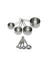 Measuring Set 8pcs - Silver. 