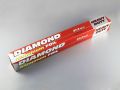 Aluminium Foil Paper-Diamond Food Wrap. 