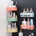 soap holder organizer lagayan ng sabon pang ligo soap organizer Plastic Bathroom Storage Shelf Wall Hanging Multifunct Self Adhesive Bathroom Cosmetic Shelf Rack Shower Shampoo Soap Organizer. 