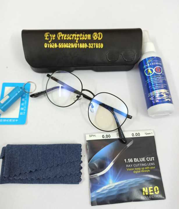 New%20metal%20round%20shape%20luxurious%20frame%20and%20blue%20cat%20glass%20UV%20420%20Anti%20Blue%20blue%20light%20protection%20-%20Image%203