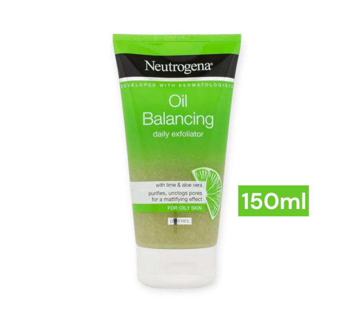 Neutrogena Oil Balancing daily exfoliator 150ml - Scrub