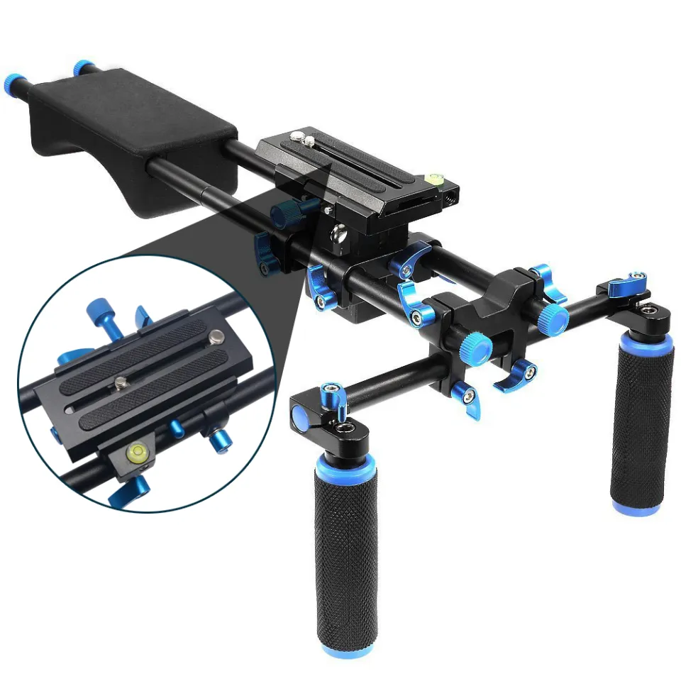 Mcoplus Camera Shoulder Holder Stabilizer For Fujifilm Sony A7 A7R