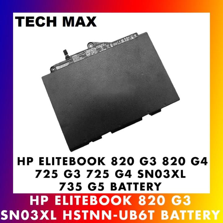 Laptop battery SN03XL For HP EliteBook 725 G4 725 G3 735 G5 820 G3 820 G4 HSTNN-I42C Battery