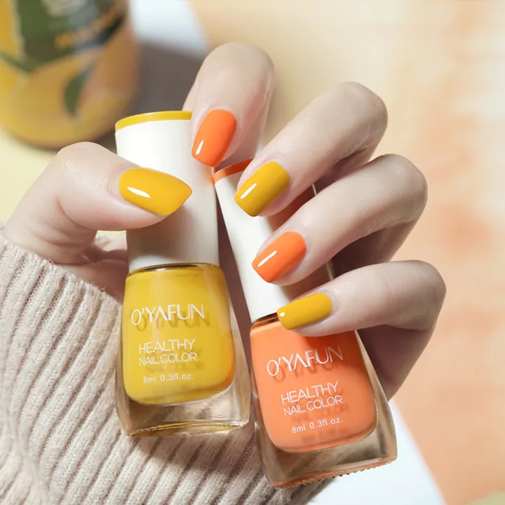 OYAFUN%208ml%20Nail%20Polish%20Water-Based%20Quick%20Dry%20Multiple%2040%20Colors%20Tearable%20Manicure%20Matte%20Waterproof%20No-bake%20Polish%20Gel%20for%20Female%20-%20Image%202