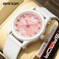 SANDA New Fashionable and Minimalist Student Watch Simple Trendy and Versatile Men Watch Women Watch SD3252-4.