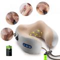 Neck Massager Rechargeable U Shape Massage Electric Stress Pain Relieve Shoulder Pillow. 