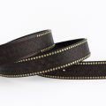 Cross Border Western Cowboy Belt Bull Head Harness Trend Vintage Youth Punk Embossed Men's Studd Leather Belt.