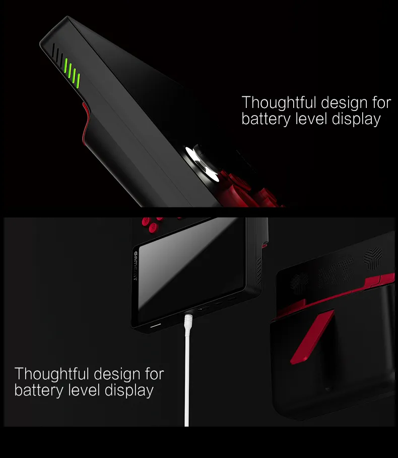 Gadgetoo E5 Handheld Game Console 5-Inch Ips Large Screen Arcade Two Player Battle Game Console 22W Fast Charging 32Gb/64Gb ( Double Player )