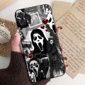 Ghostface Scream Terror Horror Silicone Phone Case For Samsung Galaxy S10 S20 S21 S22 S23 S24 FE Plus Ultra Note 20. 