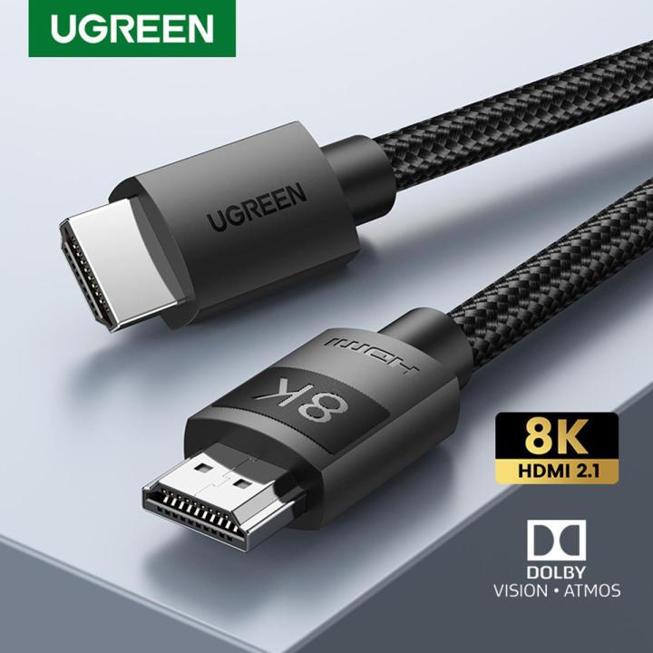 Ugreen hdmi 2 1 cable ultra high speed 8k 60hz 4k 120hz for xiaomi mi