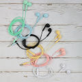 U19 Macaron 1.2M Universal Stereo Music Wired Earphone Headset With Microphone - Headphone-1pcs. 