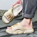 Warrior Slippers For Men Beach Sandals Non-slip Comfortable Summer Cloud Slippers Thick Sole Y2K Shoes Pillow Slides 2023. 