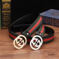 Social Smart Guy Youth Network Red Belt Men's Leather Belt Social Female StudentsGLettered Casual Woven Belt Tide. 