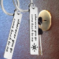 【Universal Car Parts Store】（NEW）[Daily Necessities For Anyone Store]Go Come Back to Me Pendant Key Ring Holder Gift Decor. 