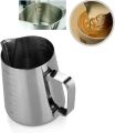 Milk Frothing Jug, Pitcher Kitchen Stainless Steel Milk frothing jug Espresso Coffee Pitcher Barista Craft Coffee Latte Cup Kitchen Tools.