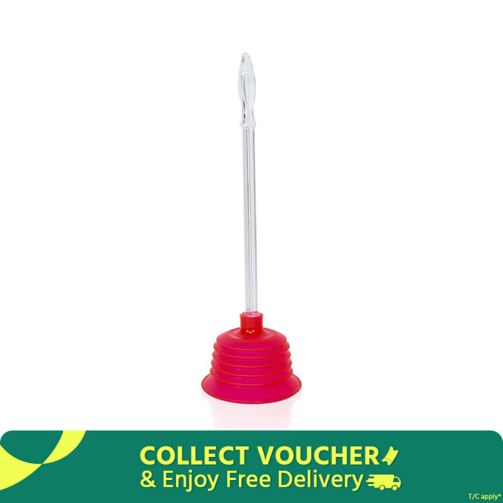 Anti blocked toilet pump bathroom plastic toilet plunger silicone plastic